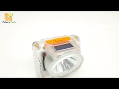 Lumière de mineur rechargeable professionnelle 18000 LUX IP67 Lumières LED à chapeau durable