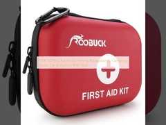 FTFK-05 trousse de premiers secours pour la randonnée, le sac à dos, le camping, les voyages, la voiture et le vélo avec rouge