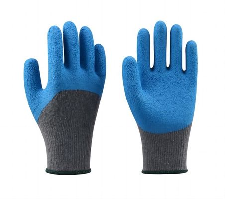 acheter Gants trempés en caoutchouc avec paume froissée en latex de calibre 10, certifiés EN388 pour la construction et le jardinage fabrication en ligne