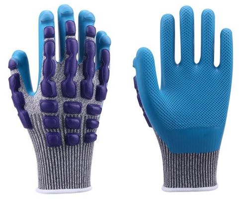 acheter Gants mécaniques industriels de main d'anti d'impact de la sécurité EN388 gisement de pétrole de gants fabrication en ligne