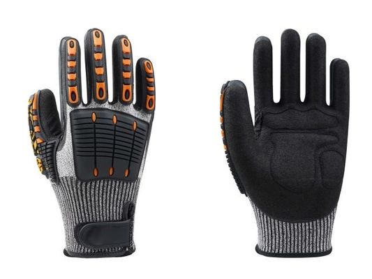 acheter Mesure 7 - 11 anti gants de vibration ont coupé les gants résistants résistants de latex fabrication en ligne