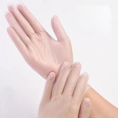 acheter Gants jetables de nettoyage transparents protecteurs de PVC des gants M-XL En455 jetables fabrication en ligne