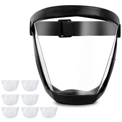 acheter Haute définition précise de masque de protection de brouillard de masque de protection protecteur noir de plein visage l'anti fabrication en ligne