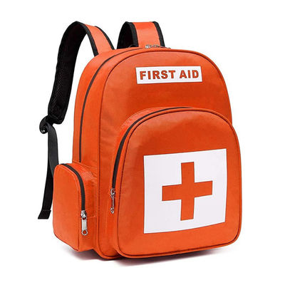 acheter Sac à dos de premiers soins médicaux résistant à l'eau en tissu de nylon avec 9 poches en filet pour la survie d'urgence fabrication en ligne