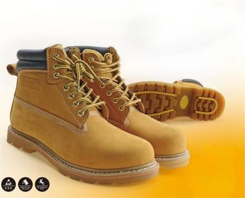 acheter EU36 - coupe résistante à l'usure de 47 de Goodyear bottes résistantes à la chaleur de sécurité mi augmentant des bottes fabrication en ligne