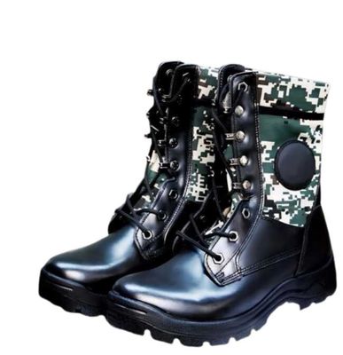 acheter Bottes de combat tactiques antidérapantes, résistantes aux perforations et anti-écrasement pour les travaux lourds fabrication en ligne