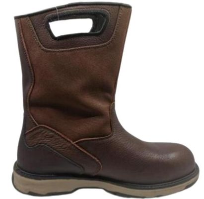 acheter Pleine coupe élevée des bottes S3 SRC de sécurité de Goodyear de grain augmentant des bottes fabrication en ligne