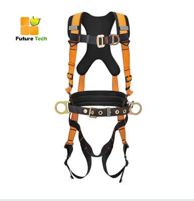 acheter D dorsal Ring Full Body Harness Safety avec le clip D dorsal d'ajustement de 6 points fabrication en ligne