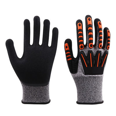 acheter Vibration résistante aux chocs flexible de gants de sécurité de mesure de 15 anti coupée résistante fabrication en ligne