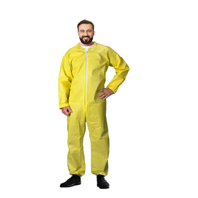 Un bon prix. Type 3 costume protecteur chimique protecteur jetable jaune de PPE de la combinaison 6XL jetable en ligne