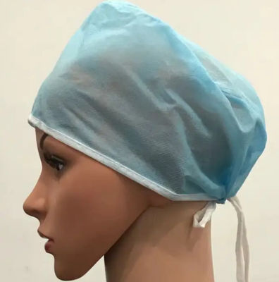 Un bon prix. Chapeaux chirurgicaux de SMS de chapeau gonflant jetable médical insipide pour des médecins en ligne
