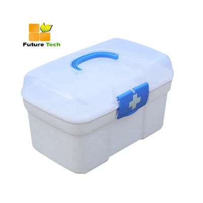 Un bon prix. Boîte multifonctionnelle à la maison de Kit Double Layer First Aid de premiers secours de voyage avec la médecine en ligne