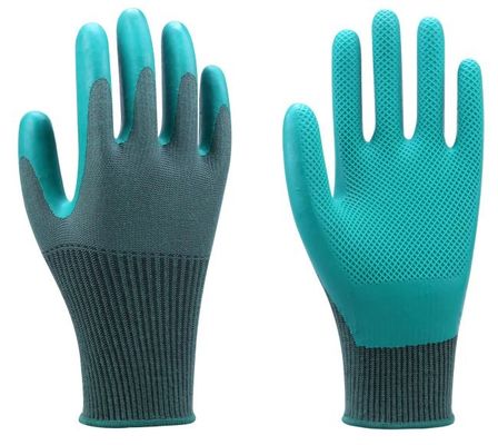 Un bon prix. Gants de travail de sécurité résistants à la coupe, revêtus d'éco-latex, de calibre 13 à usage industriel en ligne