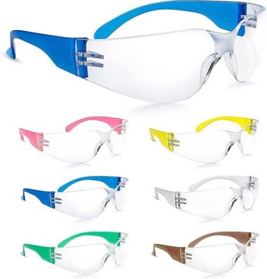 Un bon prix. Les verres de sûreté UV de protection oculaire de protection de polycarbonate bleu rayent 400 UV résistants en ligne