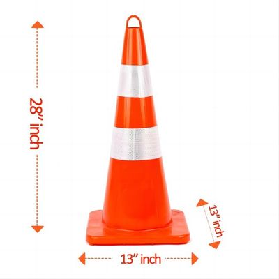 Un bon prix. Les colliers réfléchissants des cônes de sécurité routière pour le contrôle de la circulation 350 x 350mm 1.8KG en ligne