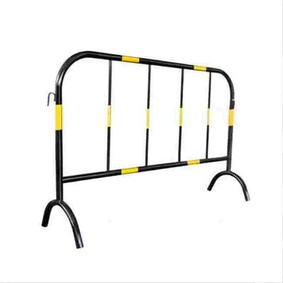 Un bon prix. accessoires noirs jaunes de sécurité routière de Cades de barrière de route du trafic en métal de 100cm avec le crochet en ligne