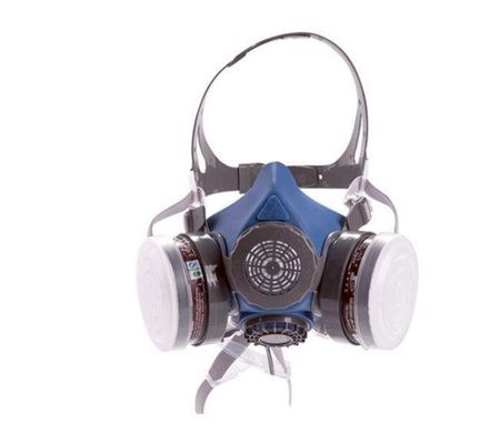 Un bon prix. Bouclier de respirateurs de demi masque de silicium d'ABS de PPE pour la sécurité chimique 17 x 12.5cm de gaz en ligne