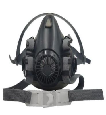 Un bon prix. Masque durable de respirateur de silicone de construction de respirateurs de demi masque de baïonnette de catégorie comestible en ligne