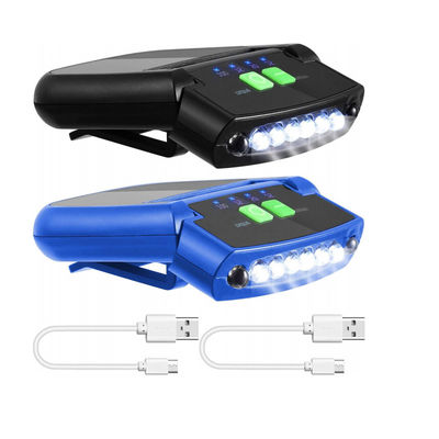 Un bon prix. IP44 remet l'agrafe libre de lumière de travail de phare sur le phare rechargeable de travail de chapeau en ligne