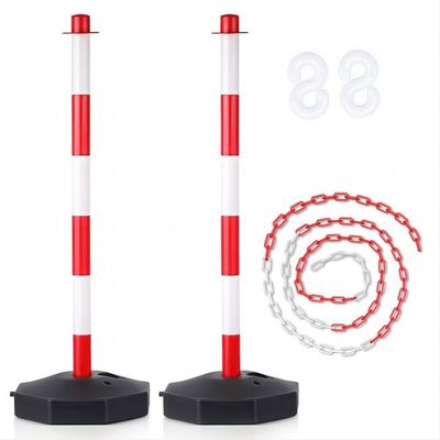 Un bon prix. Cônes de dessinateur du trafic de 2 paquets 86cm avec du plastique bas de PE d'accessoires de sécurité routière de Fillable en ligne