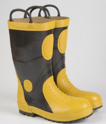 Un bon prix. Bottes de travail pour pompiers résistantes à l'usure, résistantes à la chaleur et antidérapantes Bottes de sécurité pour pompiers EU35-EU48 en ligne