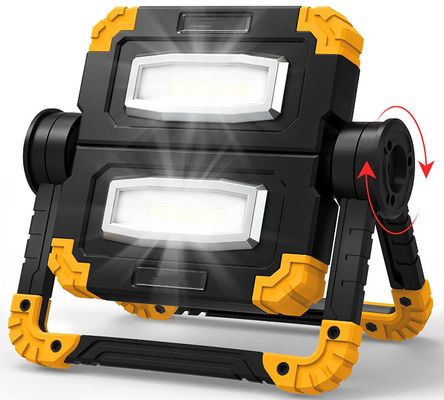 Un bon prix. Lampe de travail LED portable rechargeable avec 2 000 lumens, rotation à 360 degrés et batterie 5 000 mAh. en ligne
