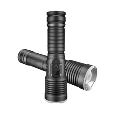 Un bon prix. Lampe de poche LED à haute luminosité rechargeable avec fonction zoomable pour le camping et les activités de plein air en ligne